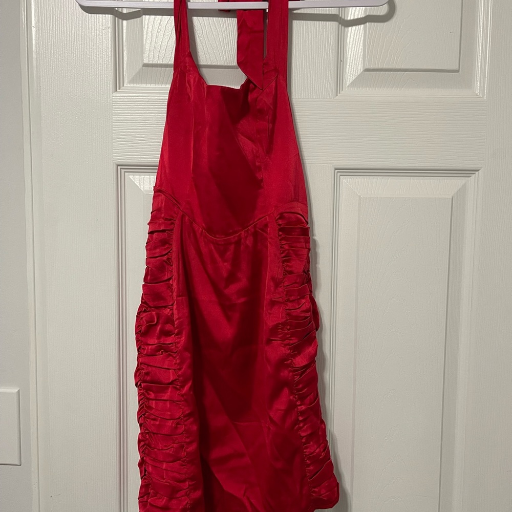 Red dress